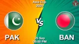 PAK vs BAN Match