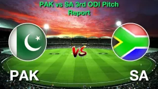 PAK vs SA 3rd