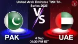 PAK vs UAE 5th