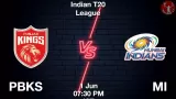 PBKS vs MI Dream11