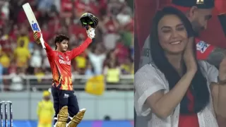Priyansh Arya hit a record century