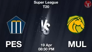 PSL 2025: PES बनाम MUL Dream11