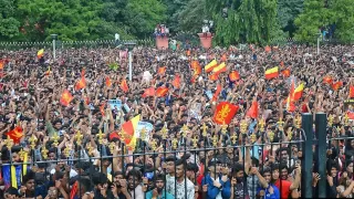RCB victory parade stampede: RCB celebration at M Chinnaswamy Stadium