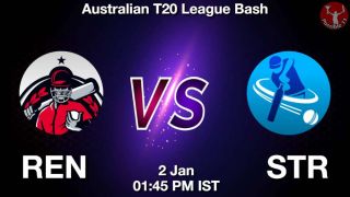 REN vs STR Match Dream11 Prediction in Hindi, BBL, 20 Match, Playing 11, Fantasy Tips