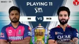 IPL 2025: RR vs