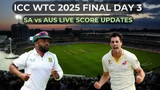 SA vs AUS Live Score Half century partnership between Markram Bavuma