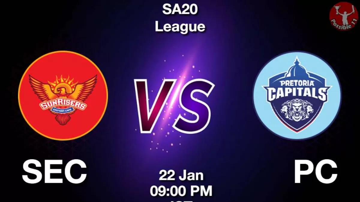 SEC vs PC Dream11 Prediction In Hindi, SA20, 17th Match, Playing 11, Fantasy Tips