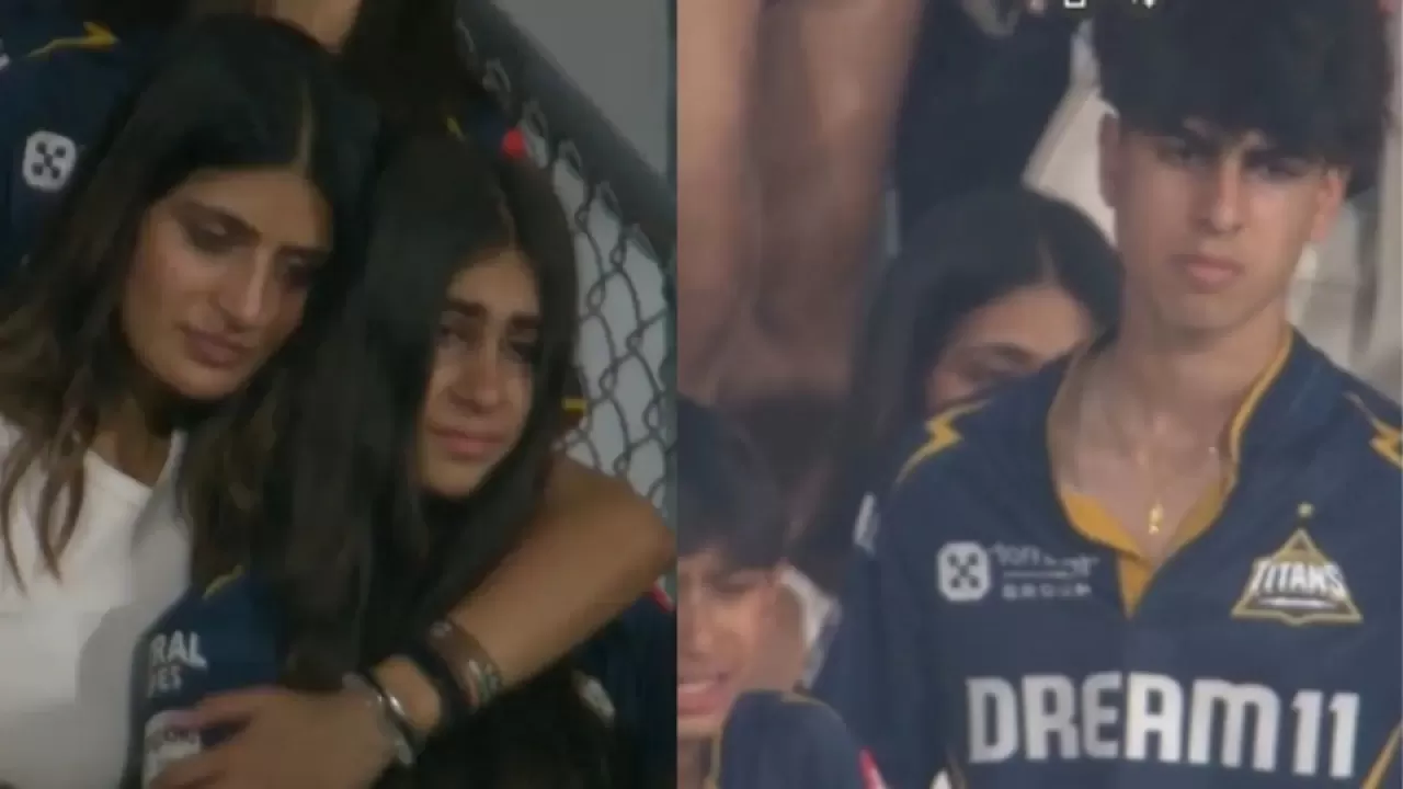 Shubman Gill sister got emotional after GT lost the eliminator