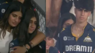 Shubman Gill sister got emotional after GT lost the eliminator
