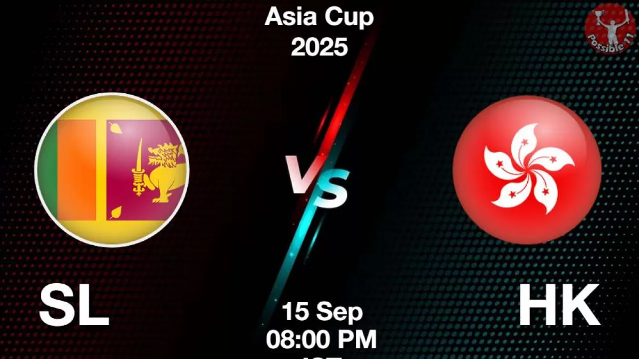 SL vs HK Match Prediction in Hindi, Asia Cup 2025 Match 8, Playing 11, Pitch Report