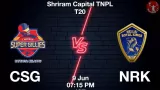 TNPL T20 : CSG