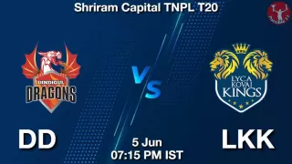 TNPL T20 : DD vs LKK