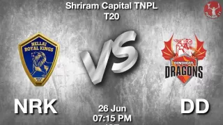 TNPL T20 : NRK vs DD