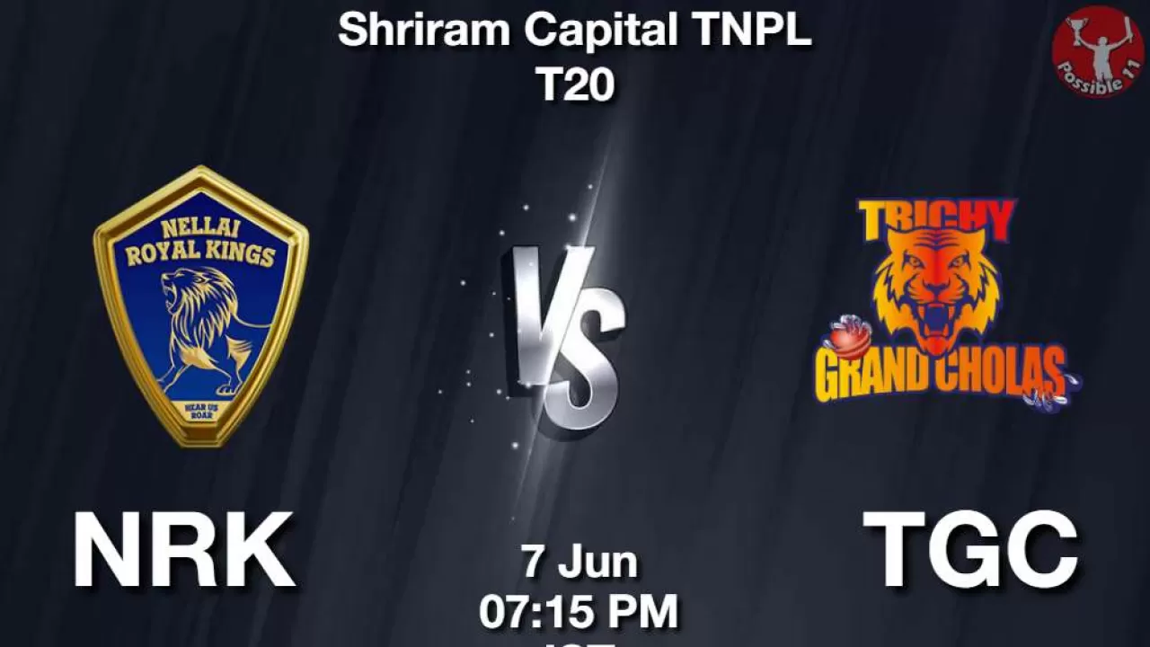 TNPL T20 : NRK vs TGC Dream11 Prediction  in hindi, Match Preview, 3rd  Match