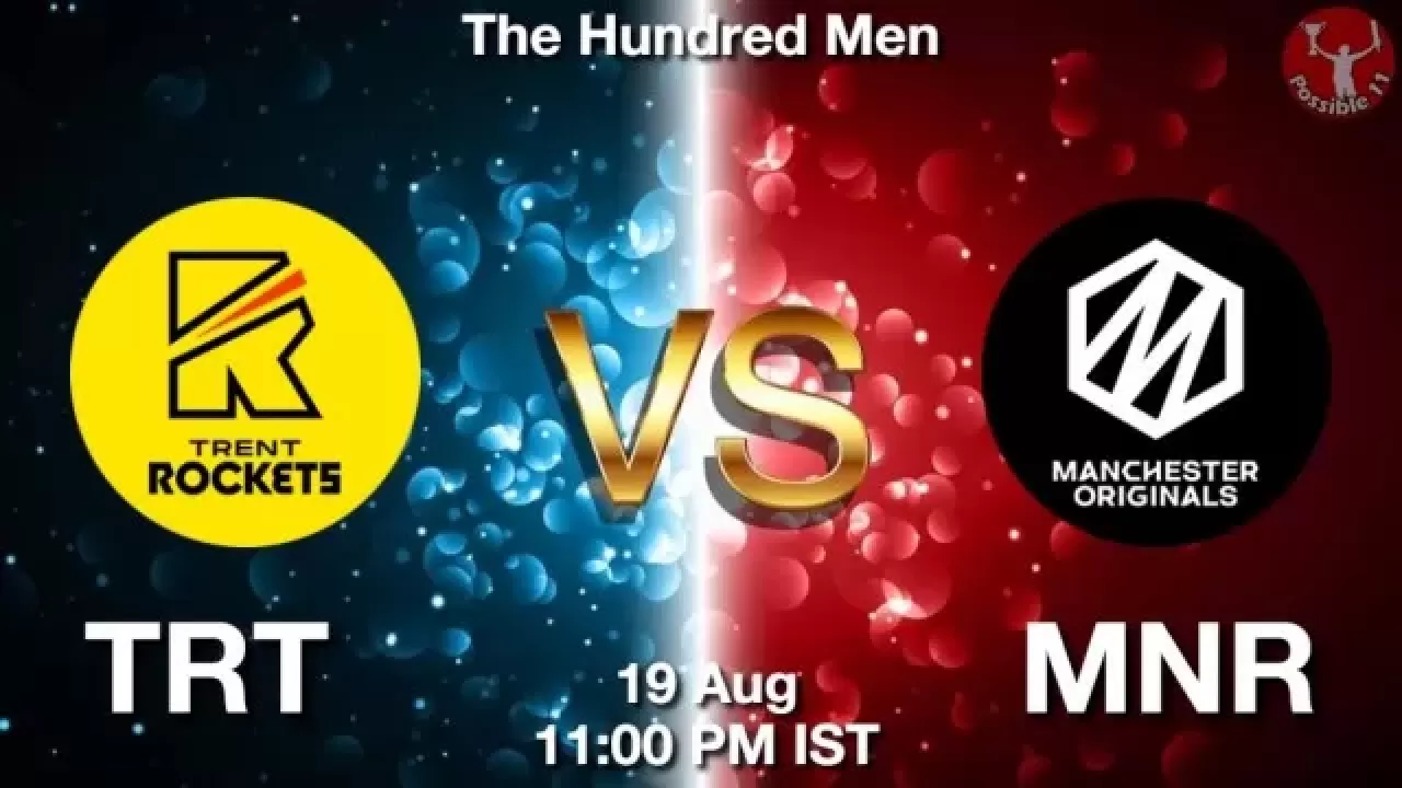 TRT vs MNR Dream11 Prediction in hindi, Team, Match-20, The Hundred Men
