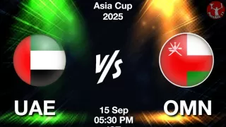 UAE vs OMN Match Prediction in