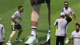 Virat Kohli Injured: Champions Trophy final से पहले अभ्यास के दौरान Virat Kohli चोटिल हुए 