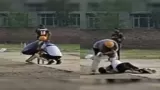 Watch Video: Batter Dies