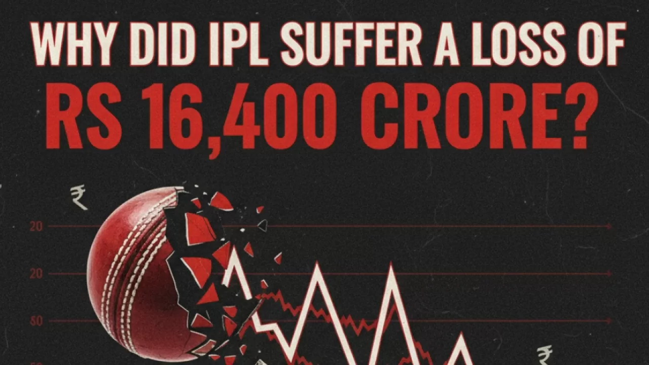 आईपीएल को 16,400 करोड़ रुपये का नुकसान क्यों हुआ?