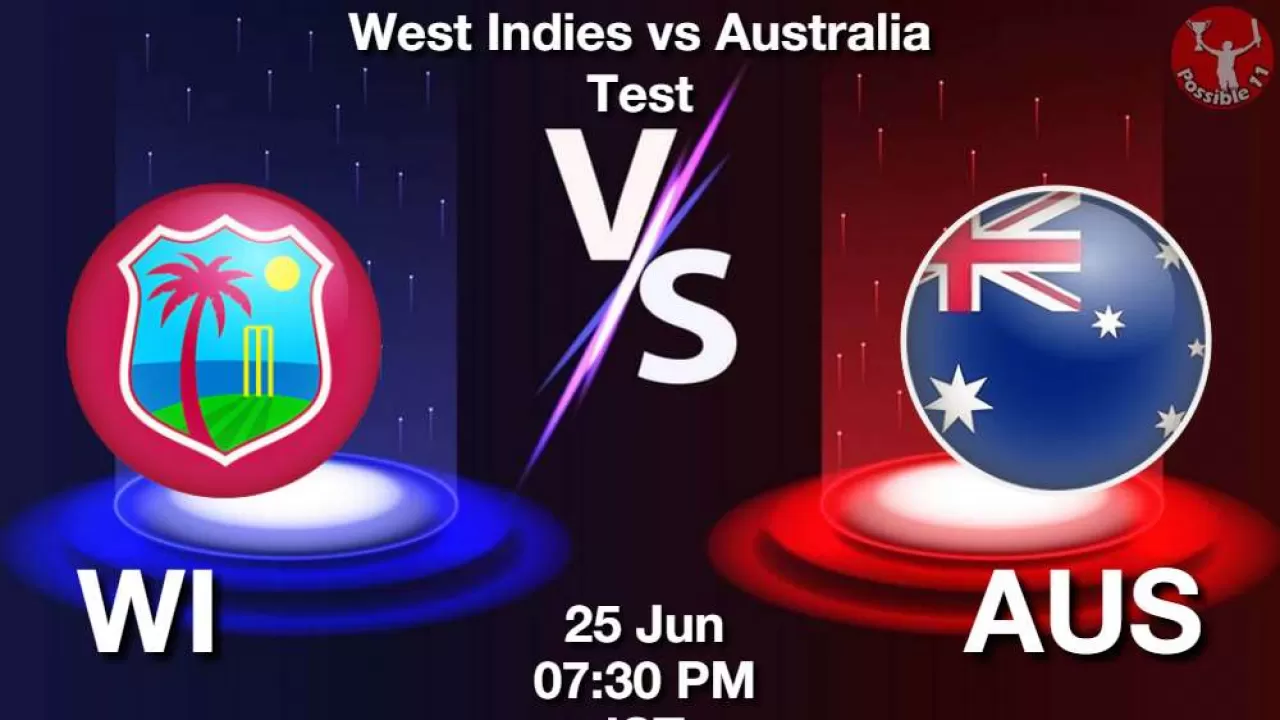 WI vs AUS Dream11 Prediction in Hindi, 1st Test, Playing 11, Pitch Report