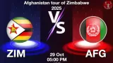 ZIM vs AFG Match