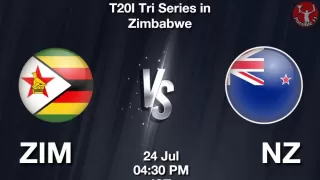 ZIM vs NZ Dream11 Prediction in Hindi, 6th Match, Zimbabwe T20I Tri-Series, 2025