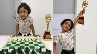 4 year-old Elena Mishra