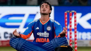 Abhishek Sharma smashes fastest