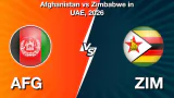 AFG vs ZIM 1st