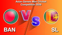 Asian Games 2026: BAN vs Picture