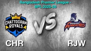 CHR vs RJW Dream11 Prediction: Who