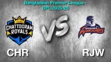 CHR vs RJW Dream11
