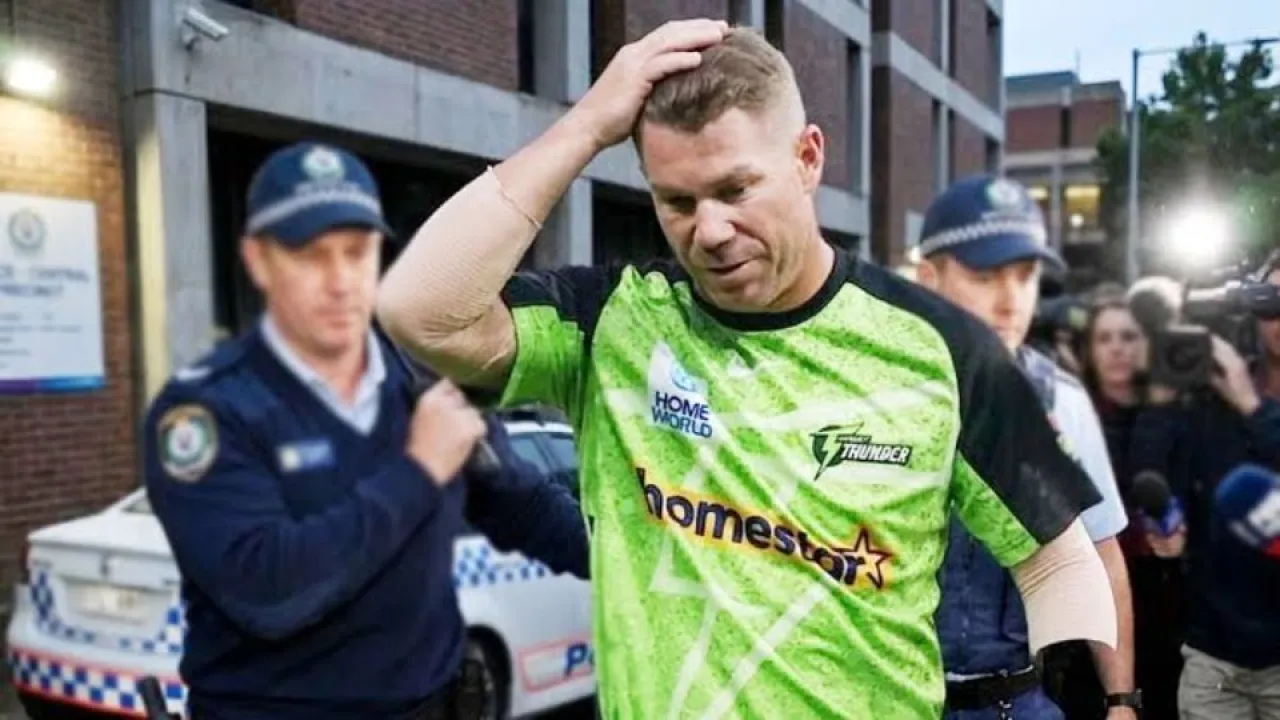 david warner fined for drink driving