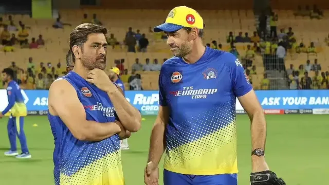 dhoni and stephen fleming