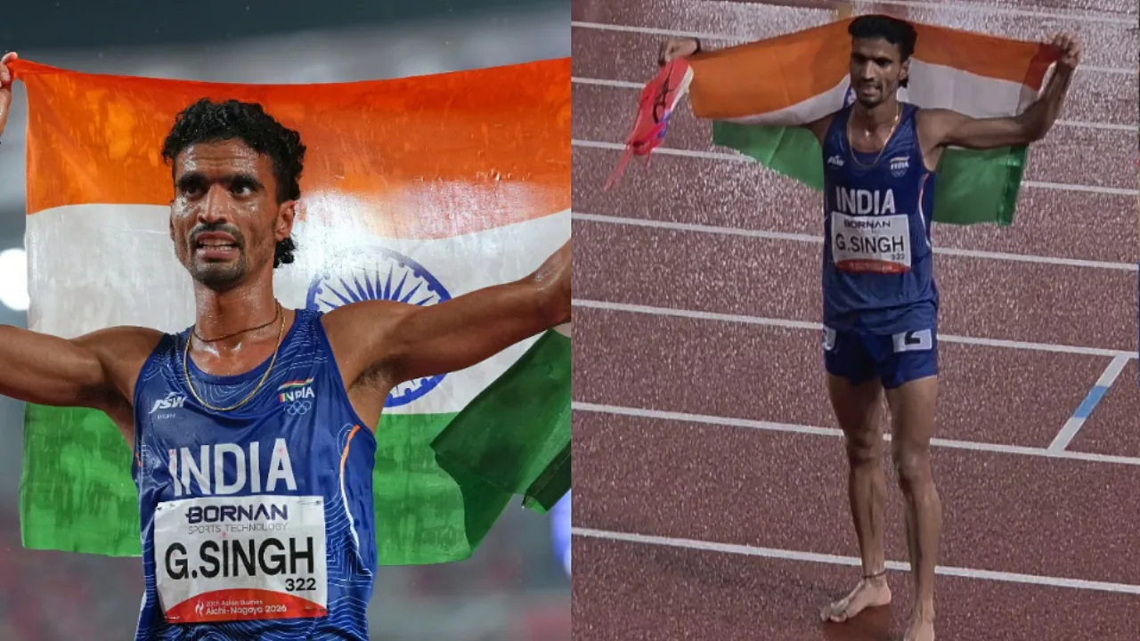 गुलवीर सिंह एक ही एशियाई खेलों में 3 मेडल जीतने वाले चौथे भारतीय बने।
