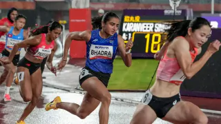 Haritha Bhadra wins bronze
