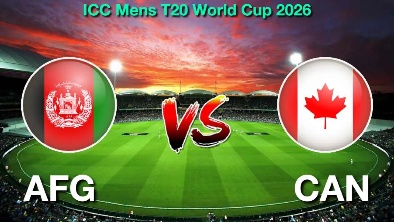 AFG बनाम CAN T20 विश्व कप, लाइव स्ट्रीमिंग और टेलीकास्ट कैसे देखें, 19 फरवरी, 2026