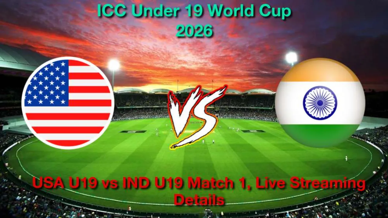 IND U19 vs USA U19 का पहला मैच, लाइव स्ट्रीमिंग और टेलीकास्ट कैसे देखें, जनवरी 15, 2026
