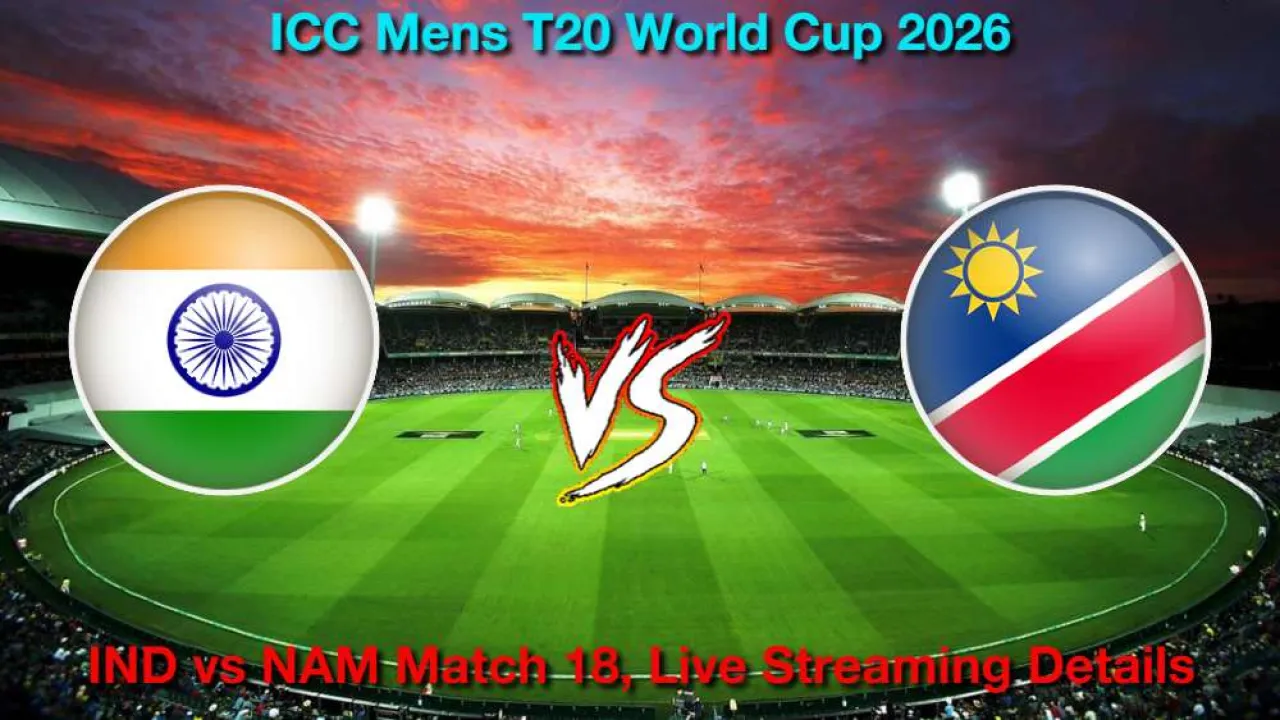 भारत बनाम नामीबिया T20 विश्व कप, लाइव स्ट्रीमिंग और टेलीकास्ट कैसे देखें, 12 फरवरी, 2026
