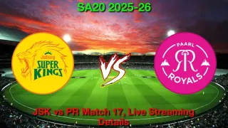 How to Watch JSK vs PR Match 17, Live Streaming and Telecast, January 8, 2026