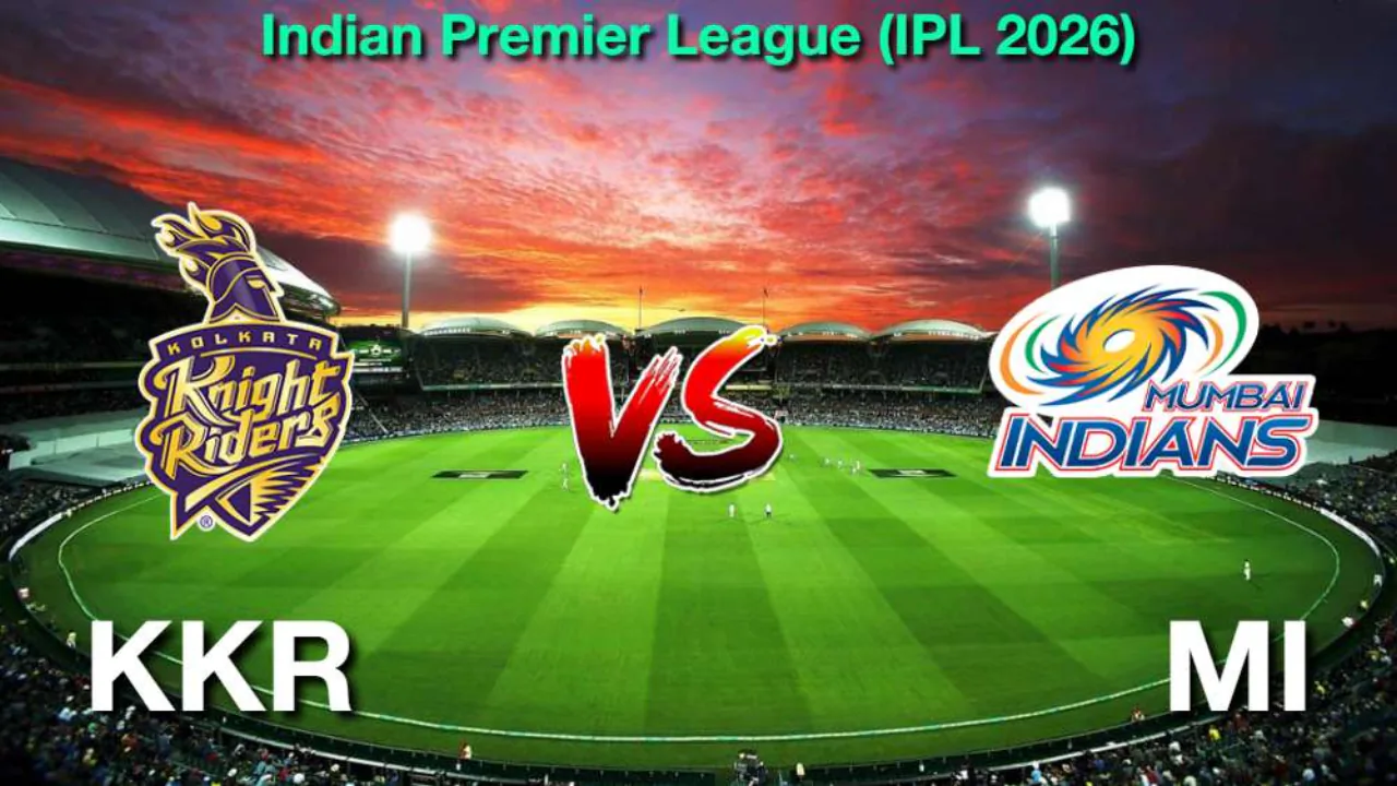 KKR बनाम MI IPL मैच 65, लाइव स्ट्रीमिंग और टेलीकास्ट कैसे देखें, 20 मई 2026