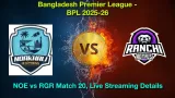 How to Watch Noakhali