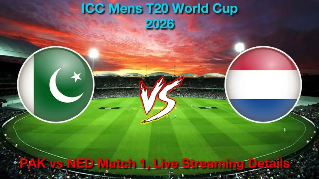PAK vs NED T20 विश्व कप, लाइव स्ट्रीमिंग और टेलीकास्ट, 7 फरवरी, 2026 कैसे देखें