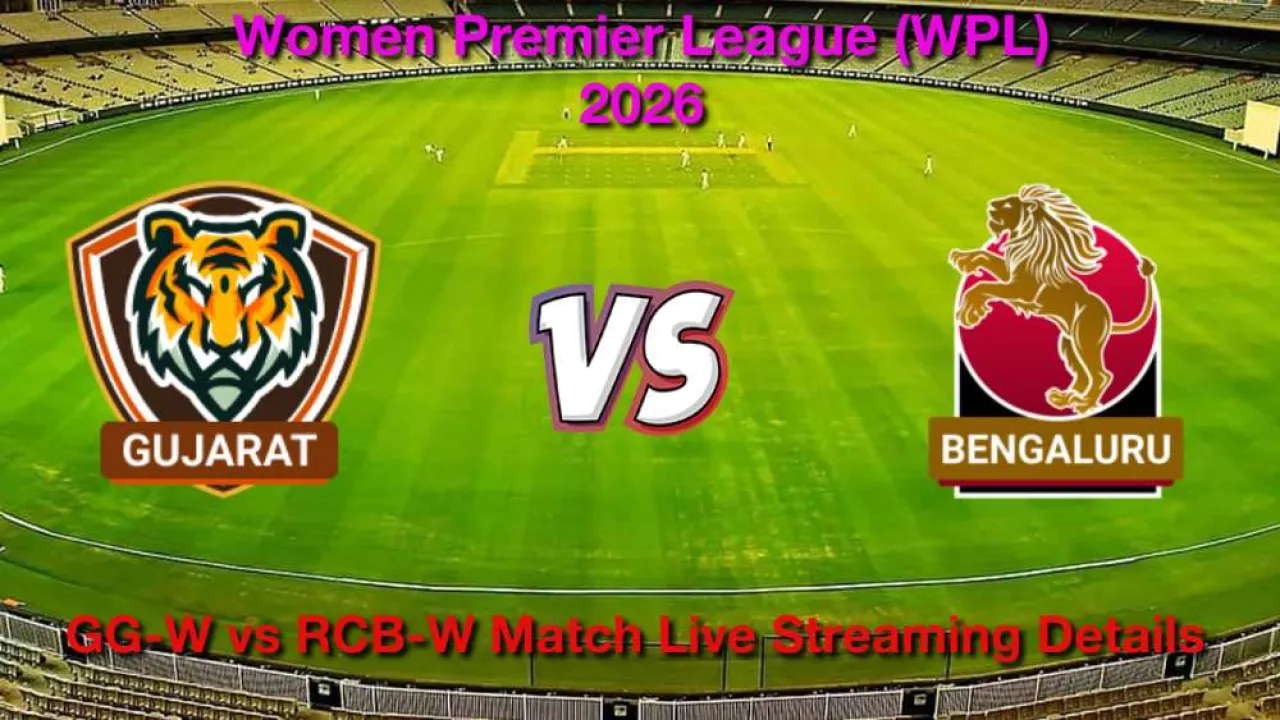 RCB-W vs GG-W मैच 12, लाइव स्ट्रीमिंग और टेलीकास्ट, 19 जनवरी, 2026 कैसे देखें
