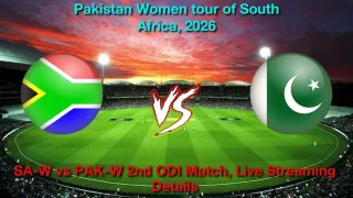 How to Watch SA-W vs PAK-W 2nd ODI Match, Live Streaming and Telecast, February 25, 2026
