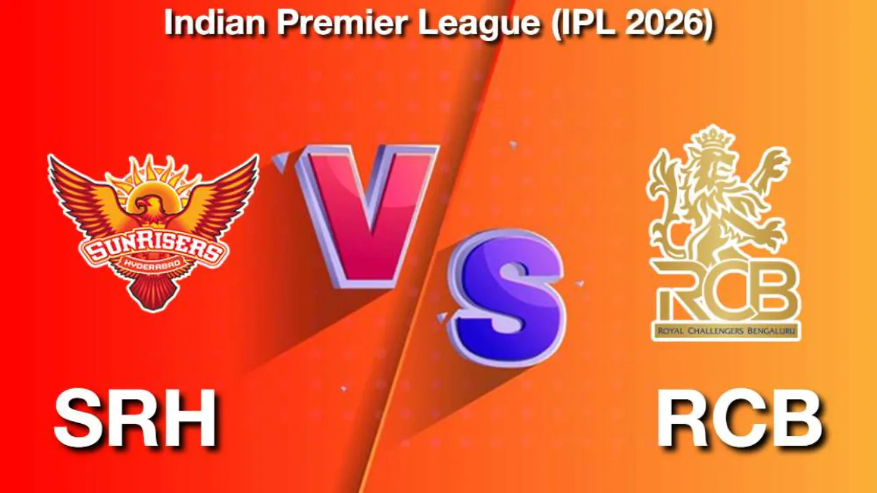 SRH बनाम RCB IPL मैच 67, लाइव स्ट्रीमिंग और टेलीकास्ट, 22 मई 2026 कैसे देखें