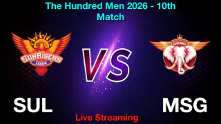 SUL बनाम MSG मैच