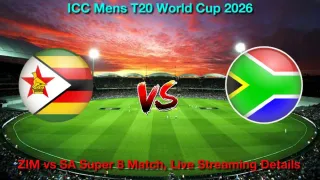 How to Watch ZIM vs SA Super 8, Match, Live Streaming and Telecast, March 1, 2026