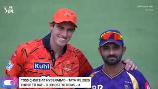 Hyderabad vs Kolkata Live Scorecard, SRH vs KKR 45th IPL Match