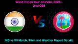 IND vs WI दूसरा